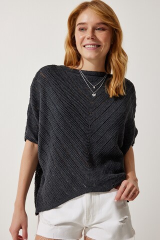Pullover di Happiness İstanbul in grigio