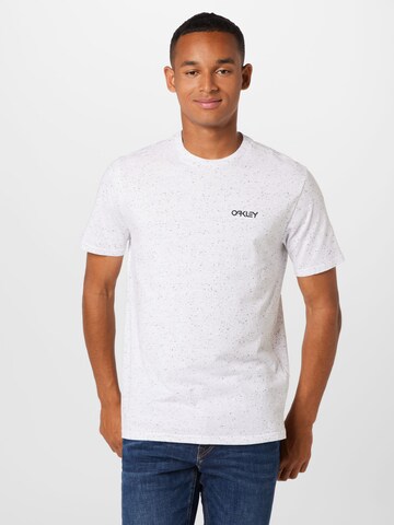 OAKLEY - Camiseta funcional en blanco: frente