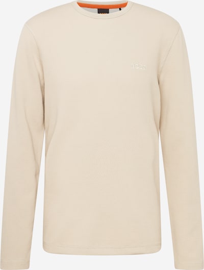 BOSS Orange Pull-over 'Tempesto' en beige, Vue avec produit