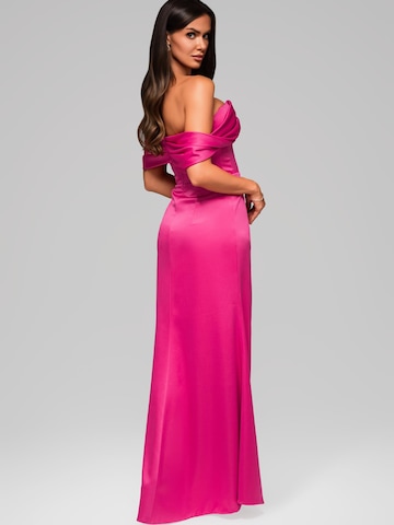 Ombre Evening dress in Pink