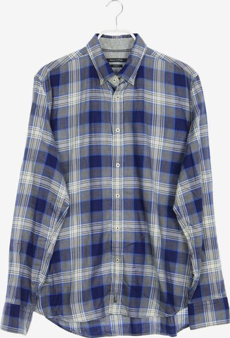 Marc O'Polo Button Up Shirt in L in Blue: front