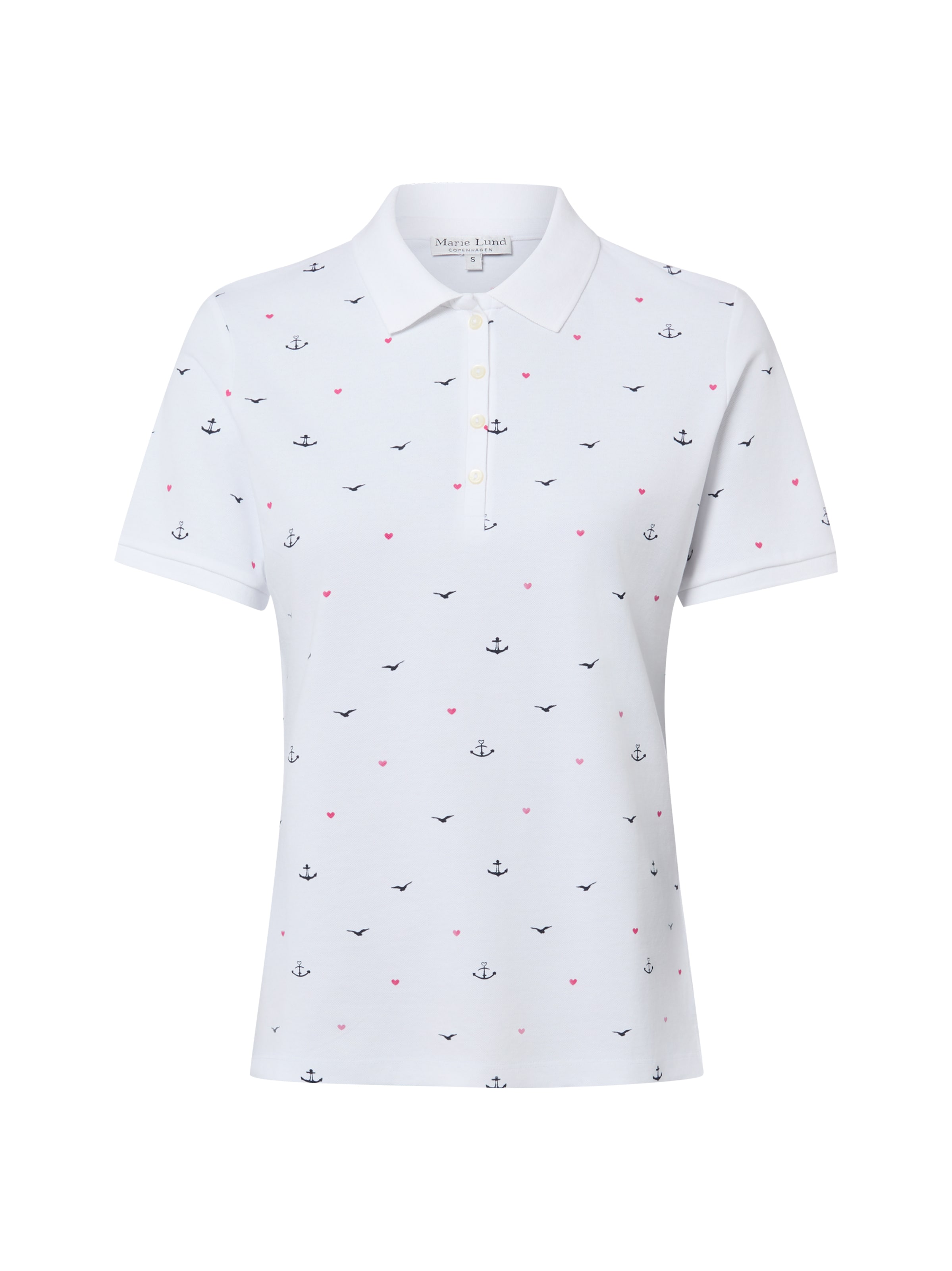 Marie Lund Shirt in White: front