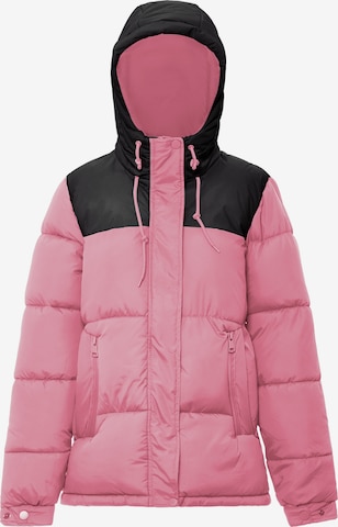 MO Winterjas in Roze: voorkant