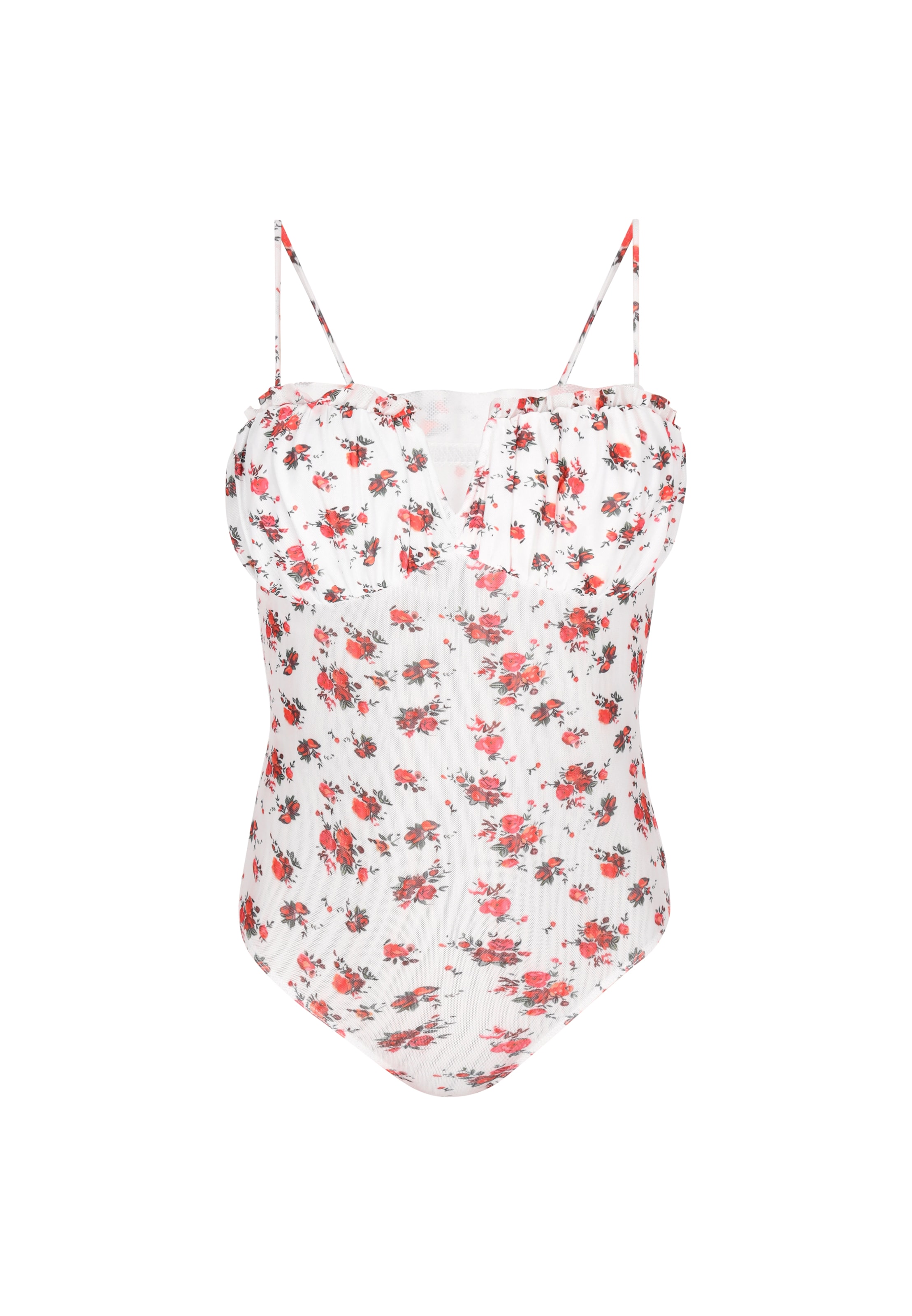 Body faina en blanc : devant