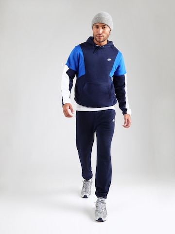 Survêtement 'CLUB FLEECE' Nike Sportswear en bleu : devant