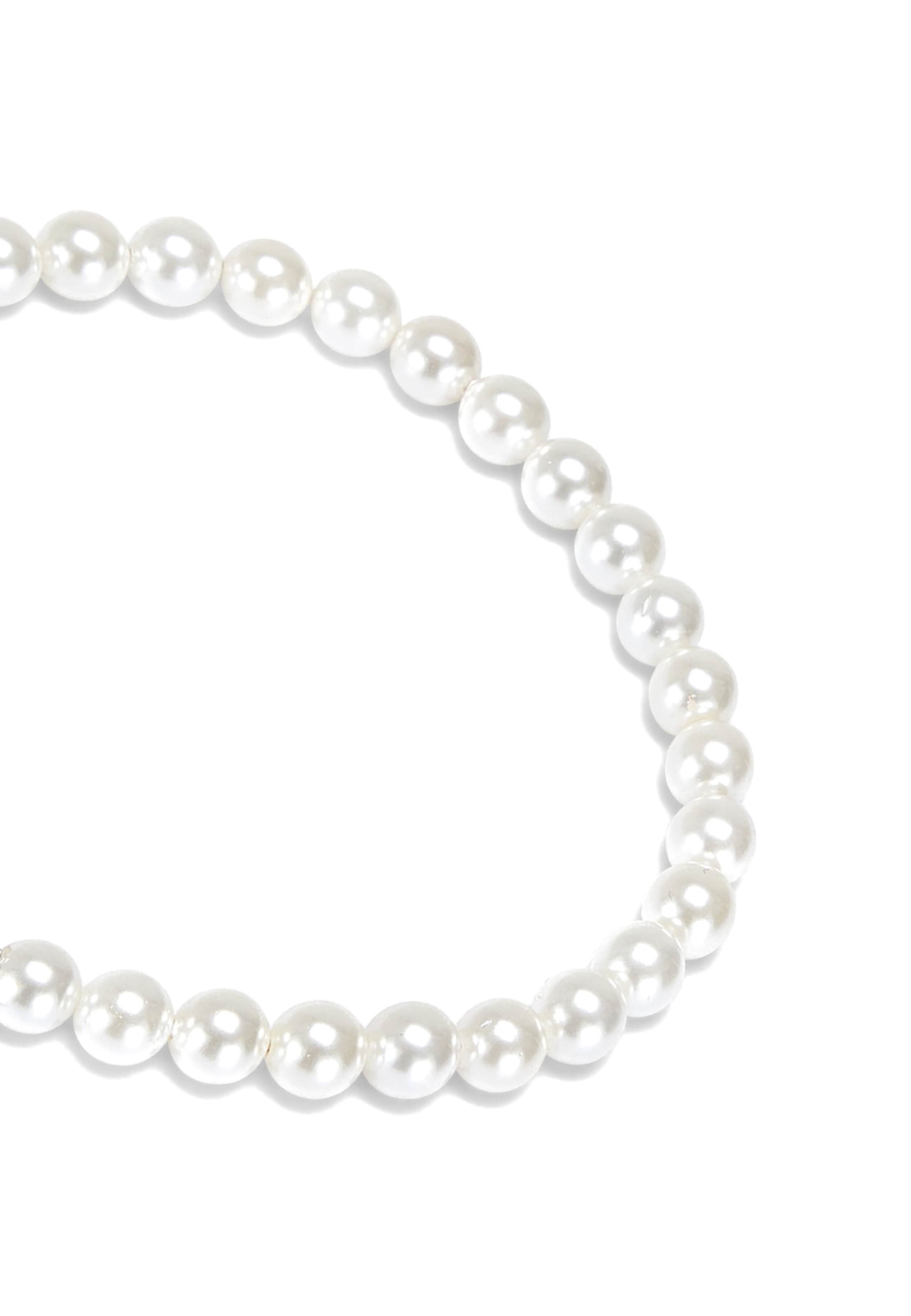 Commen Lines Bracelet in White