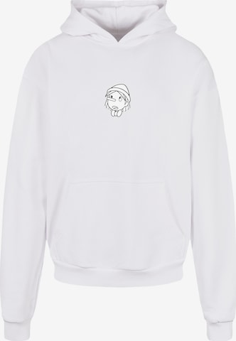 F4NT4STIC Sweatshirt 'Pinocchio Heroes of Childhood' in Wit: voorkant