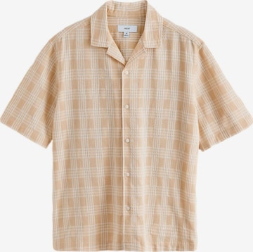 Coupe regular Chemise Next en beige : devant