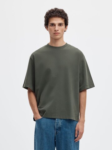SELECTED Shirt in Green: front