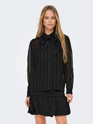 ONLY - Blusa 'ONLTULA' en negro: frente