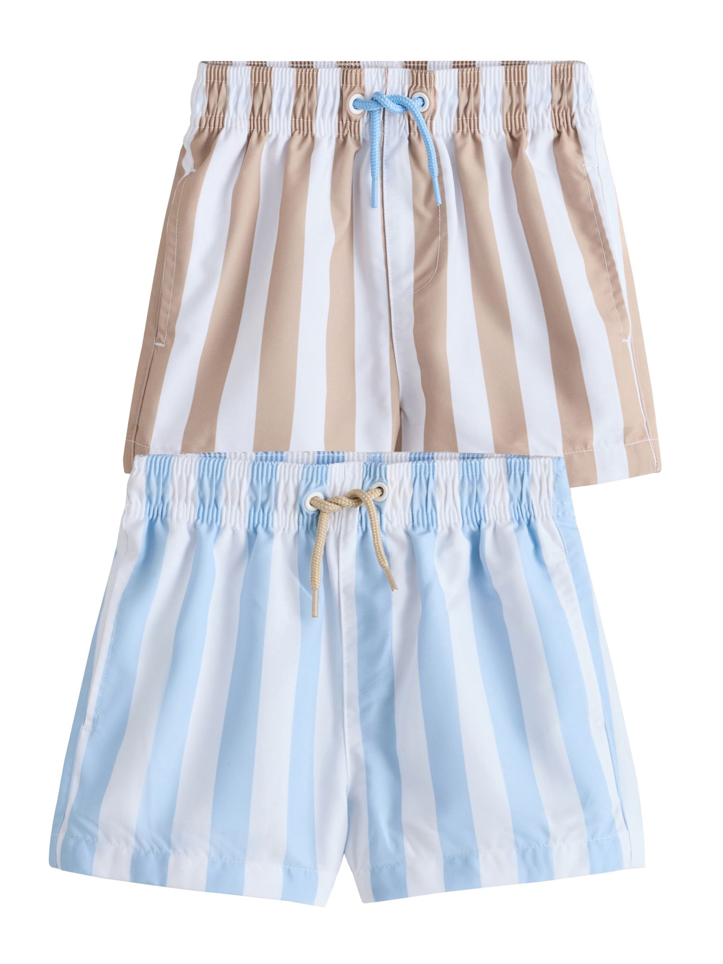 Next Badeshorts i beige: forside