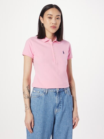 Polo Ralph Lauren Shirt 'JULIE' in Roze: voorkant