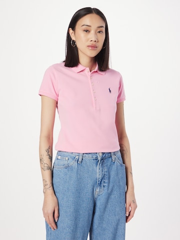 Polo Ralph Lauren Тениска 'JULIE' в розово: отпред