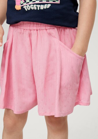 s.Oliver Regular Shorts in Pink