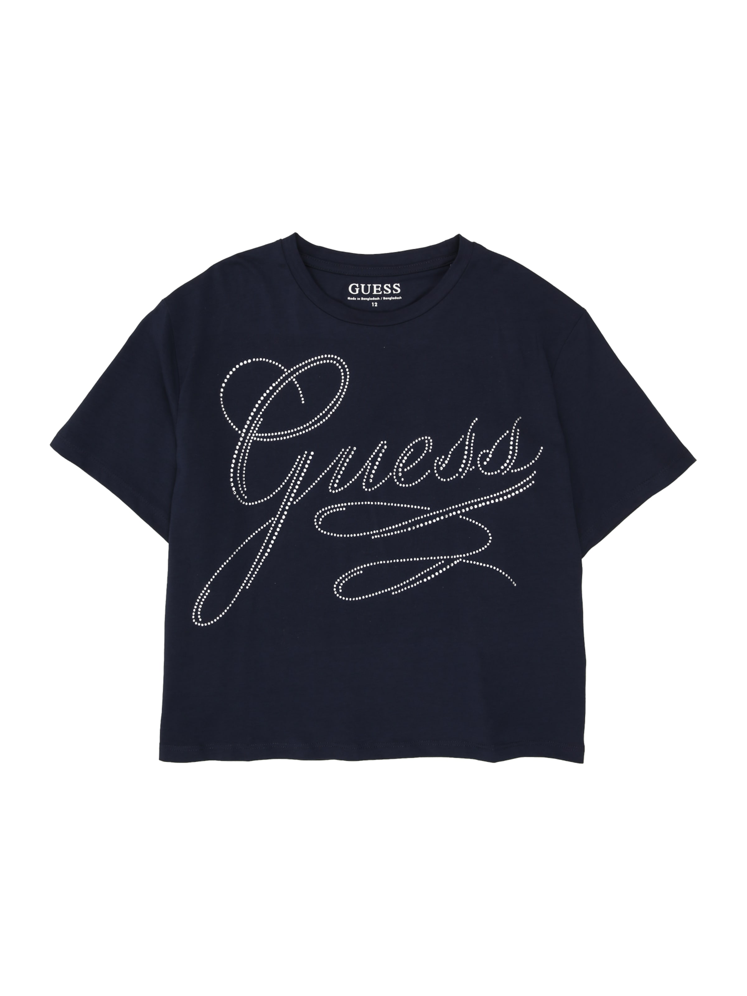 GUESS Shirt in Blauw: voorkant