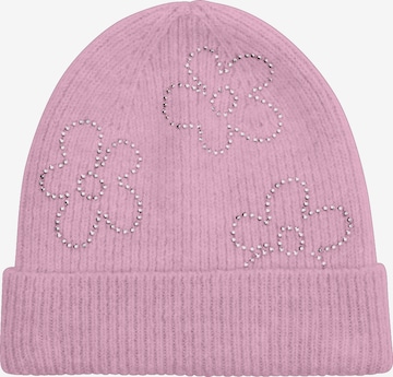 s.Oliver Mütze in Pink: Vorderseite