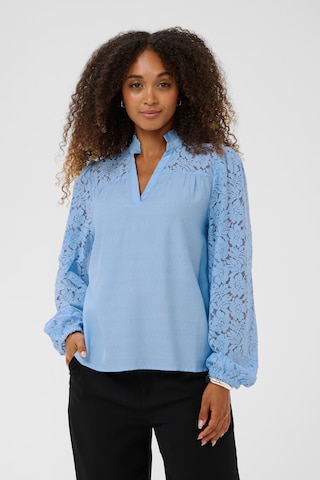 Cream Blouse 'CRLiselin' in Blauw: voorkant