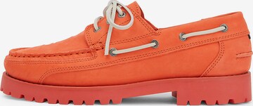 TOMMY HILFIGER Moccasins in Orange: front