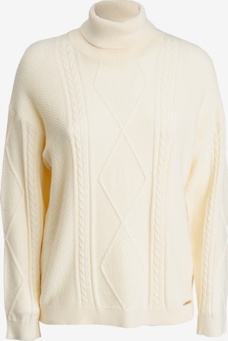 Influencer Neulepaita värissä beige: etupuoli