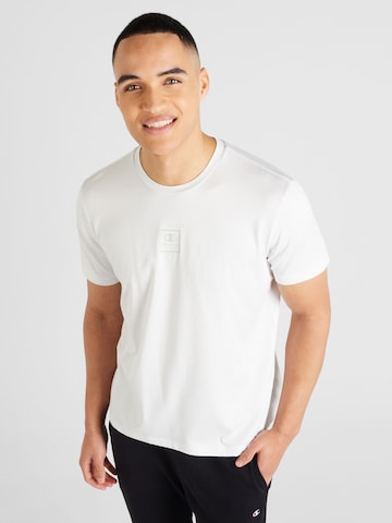 Champion Authentic Athletic Apparel Λειτουργικό μπλουζάκι 'Athleisure Legacy' σε λευκό: μπροστά