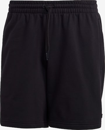 ADIDAS ORIGINALS - regular Pantalón en negro: frente