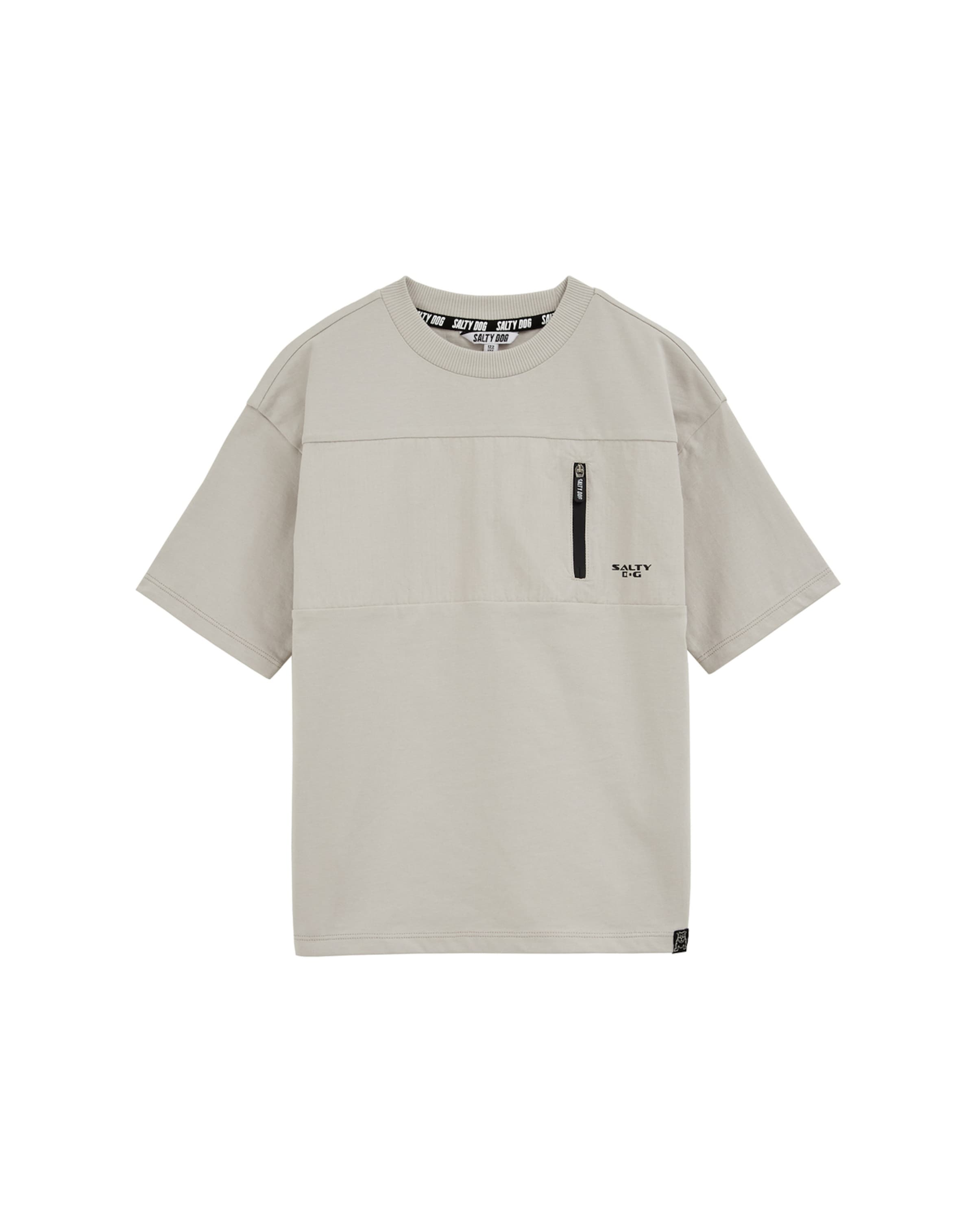 WE Fashion Tričko – šedá: přední strana