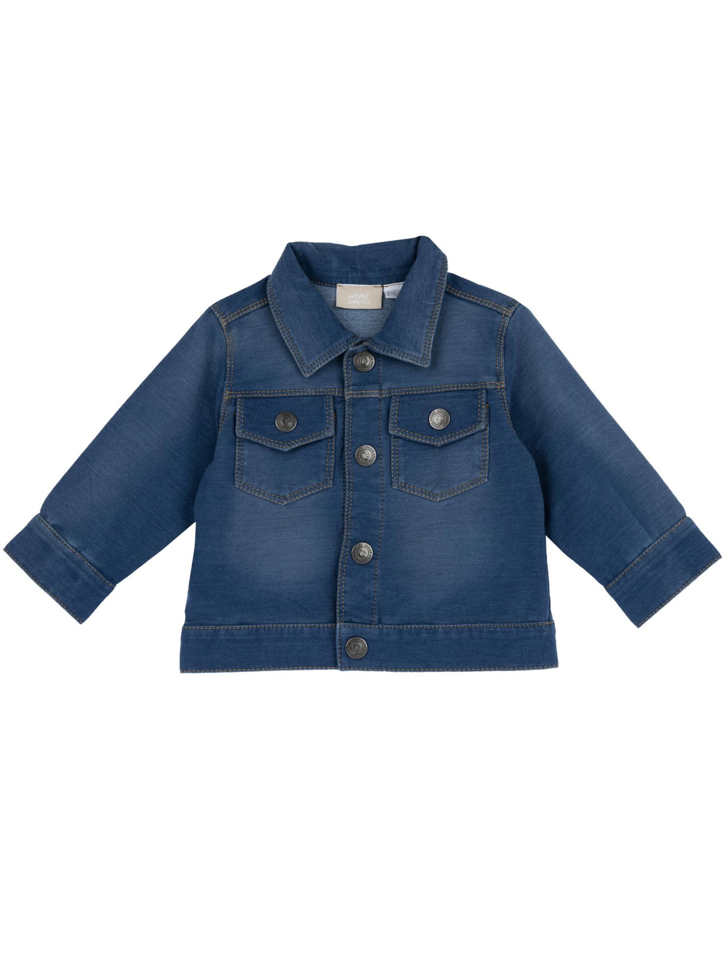 Giacca di mezza stagione di Chicco in blu: frontale