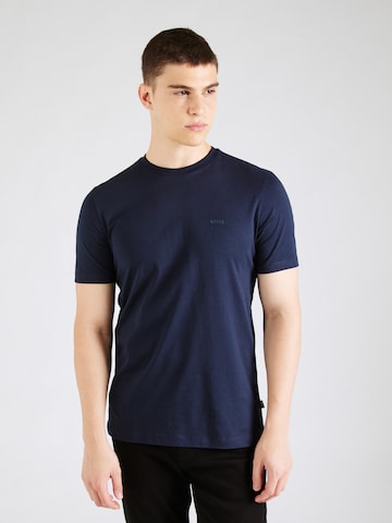 BOSS T-shirt 'Thompson 01' i blå: framsida