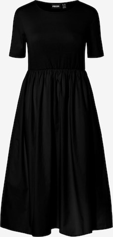 PIECES Kleid 'PCTonya' in Schwarz: Vorderseite