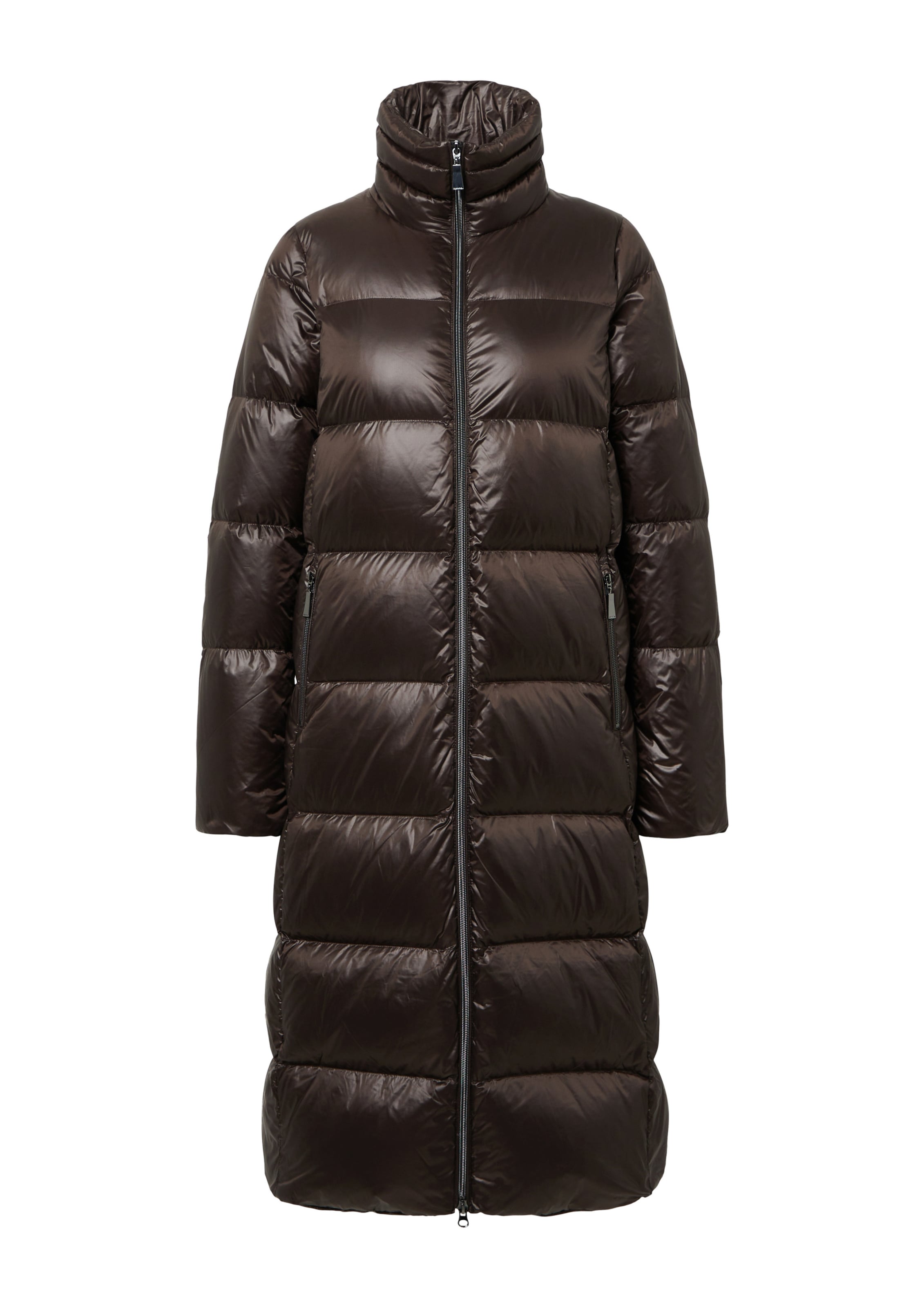 COMMA Wintermantel in Braun: Vorderseite