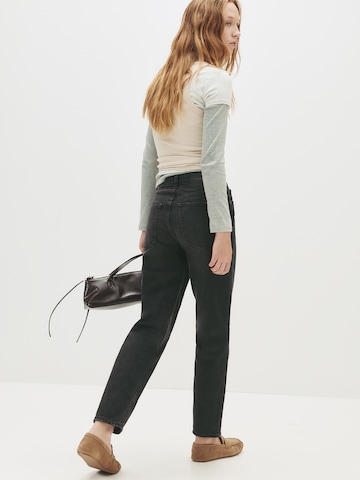 Coupe slim Jean Pull&Bear en noir