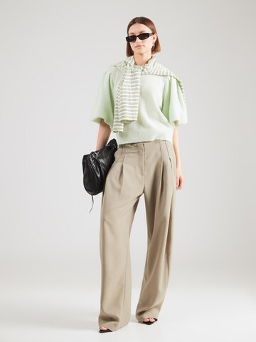 MSCH COPENHAGEN Sweater 'Jinie Hope' in Green