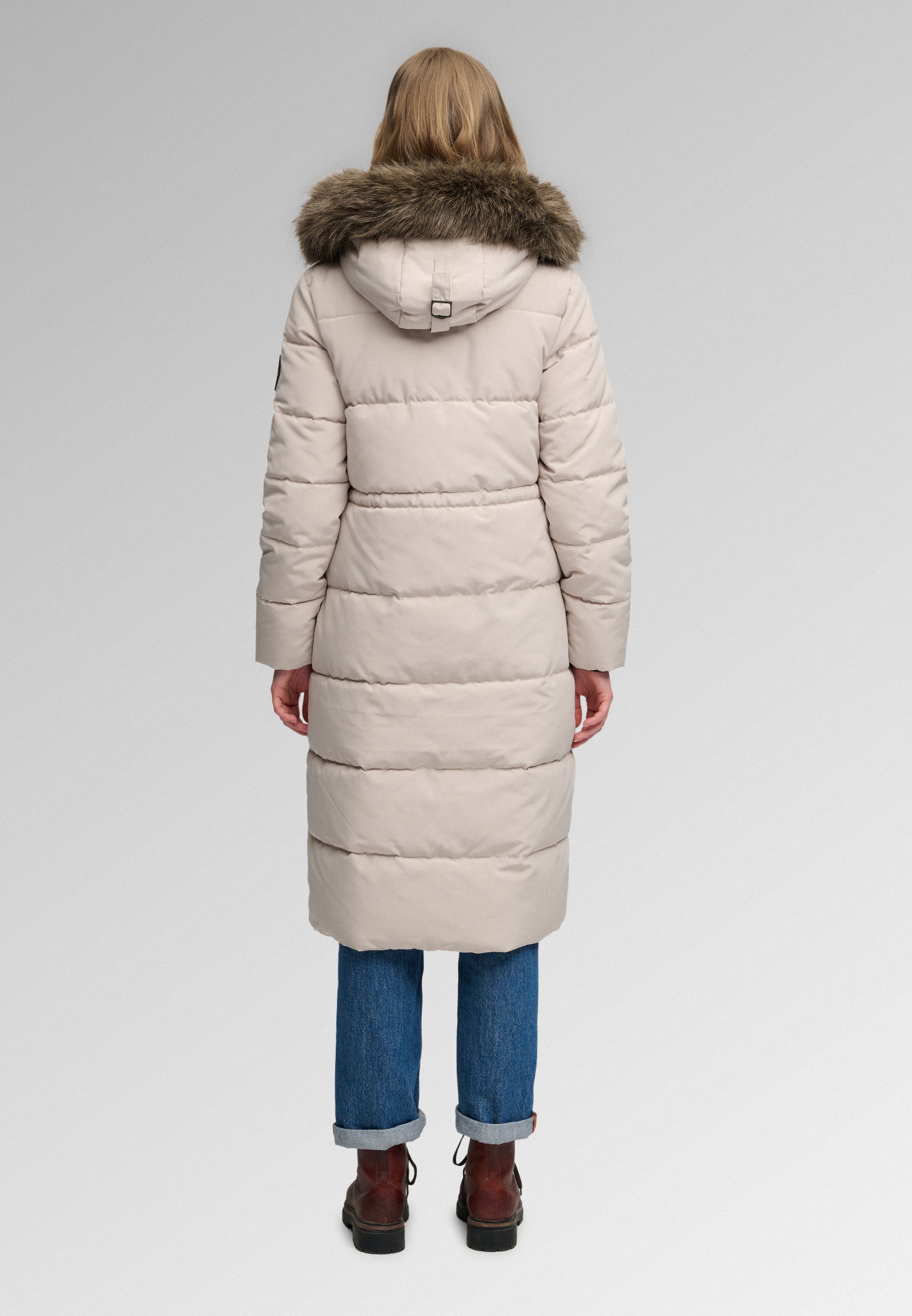 Superdry & Co Wintermantel 'Everest' in Beige