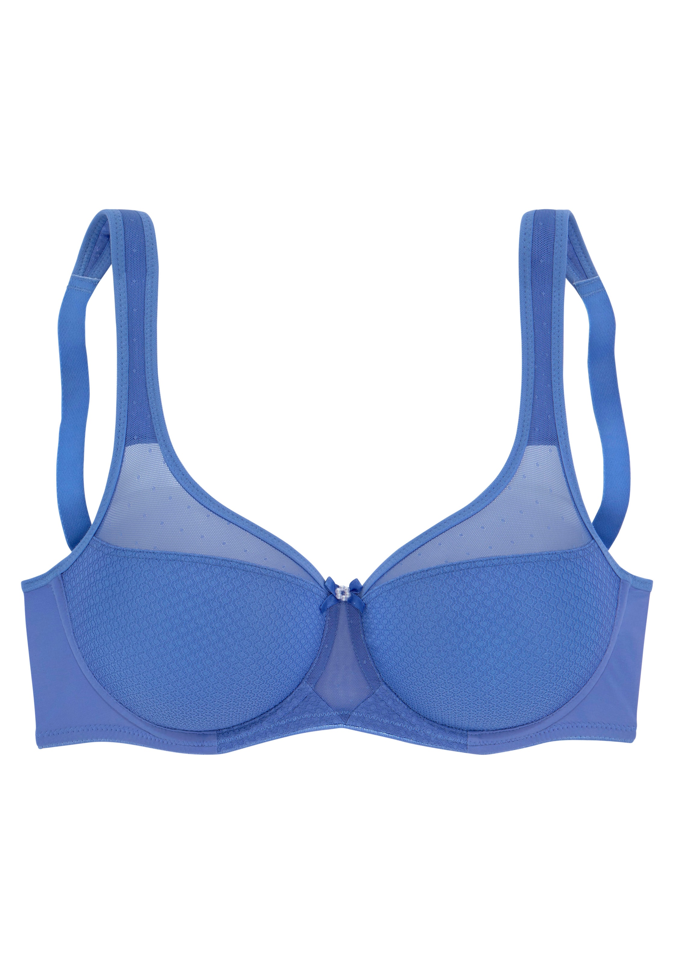 Reggiseno di NUANCE in blu: frontale