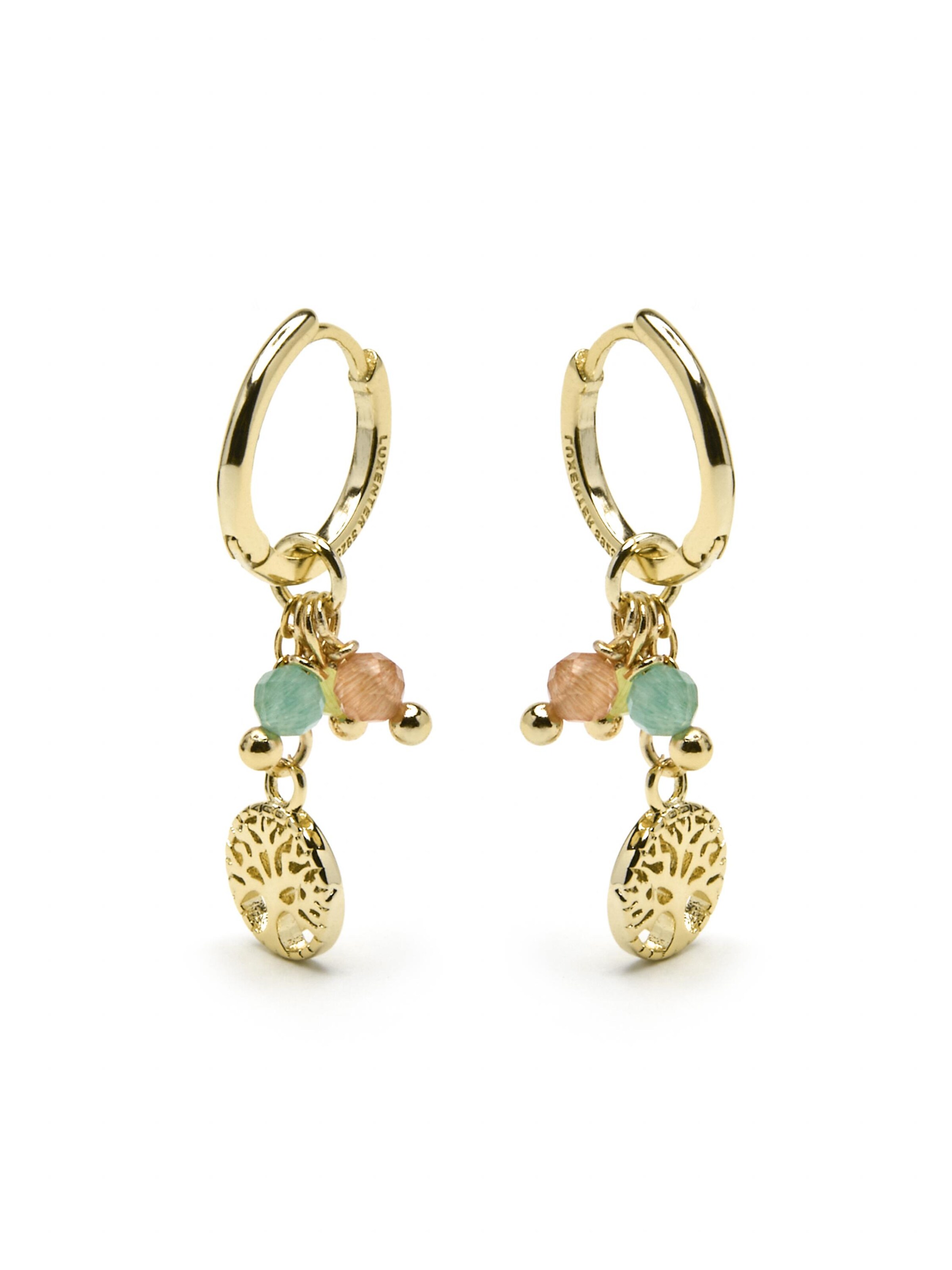 Boucles d'oreilles 'Balal' Luxenter en mélange de couleurs