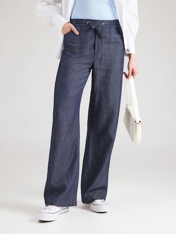 HUGO Широкий Штаны 'Hidona-1_B' в Синий: спереди