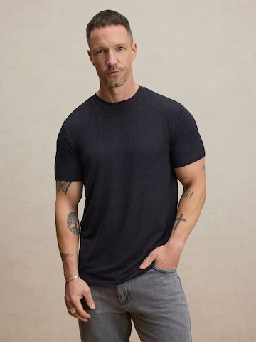 T-Shirt 'Björn' DAN FOX APPAREL en gris : devant