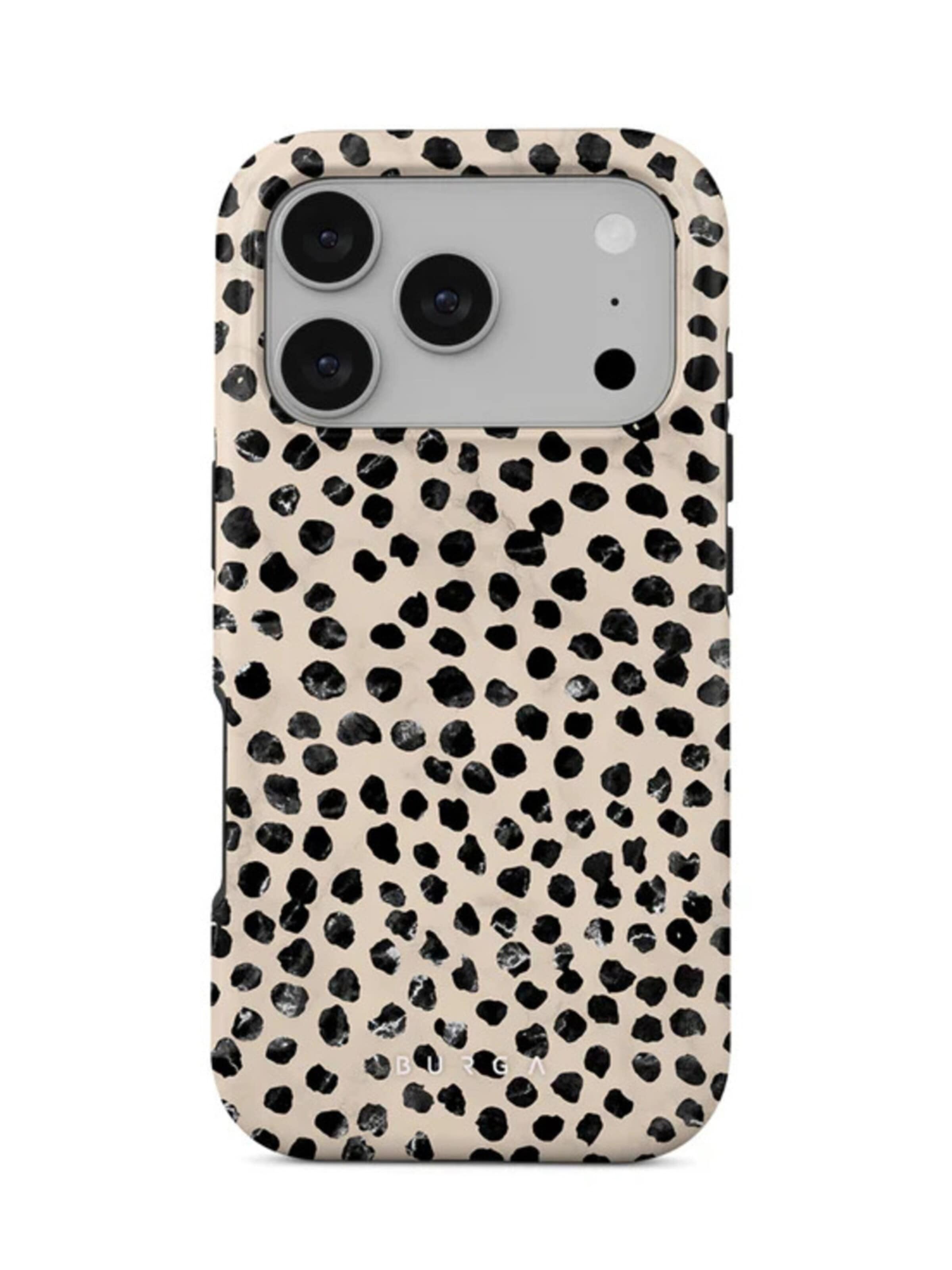 BURGA Smartphone Case 'Tough MagSafe Case Almond Latte iPhone 17 Pro' in Brown: front