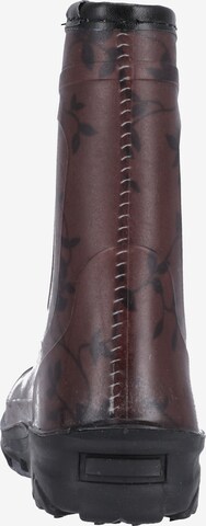 ZigZag Rubber Boots 'Cenerki' in Brown