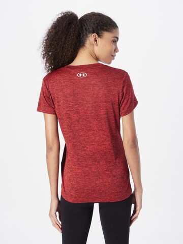 UNDER ARMOUR Funktionsbluse 'Tech' i rød