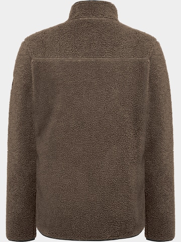 Didriksons Fleece jacket 'PETER' in Brown