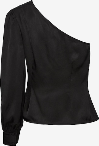 Camicia da donna 'Solvita' di PIECES in nero