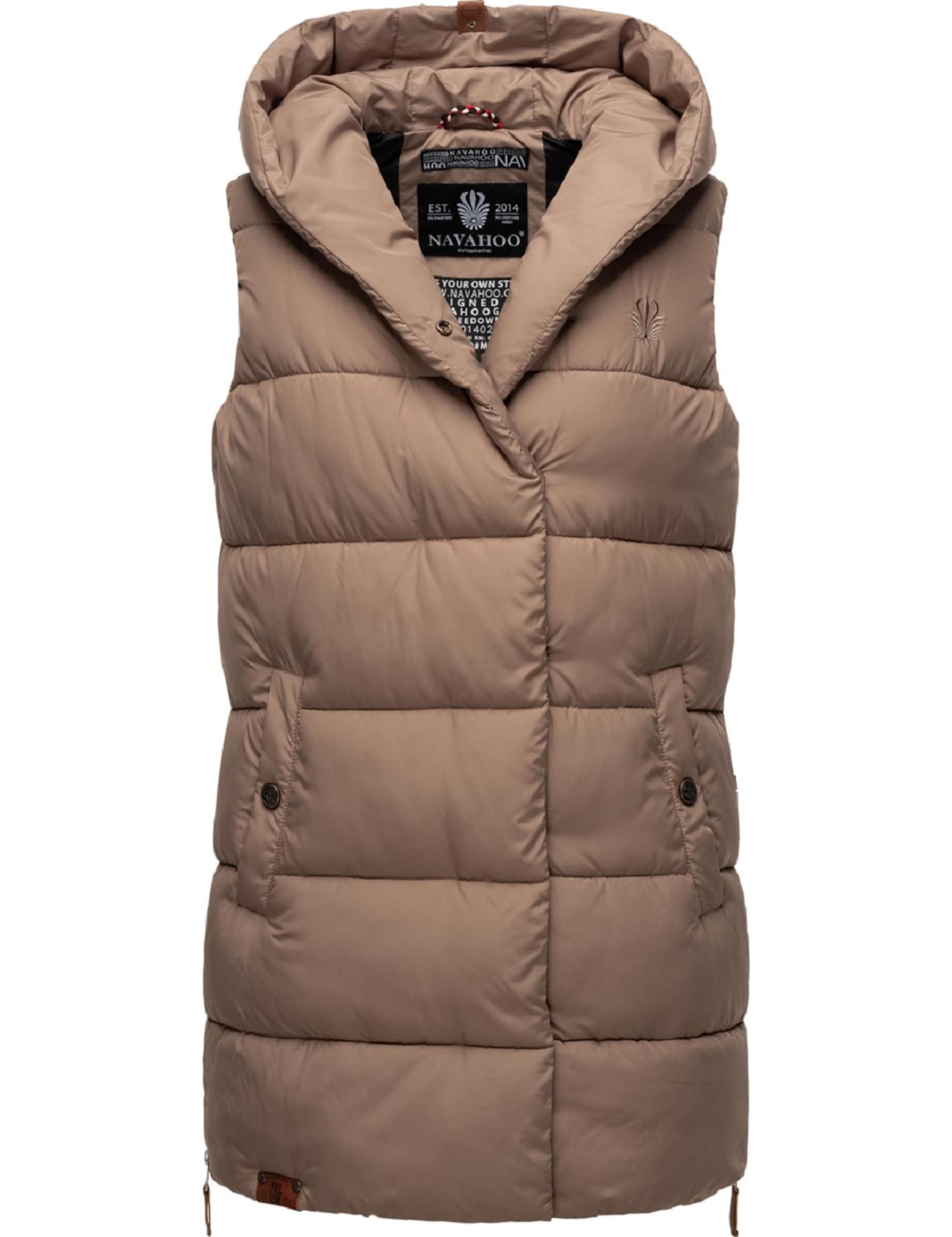 NAVAHOO Vest 'Madilynaa' in Grey: front