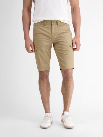 LERROS Regular Trousers in Brown: front