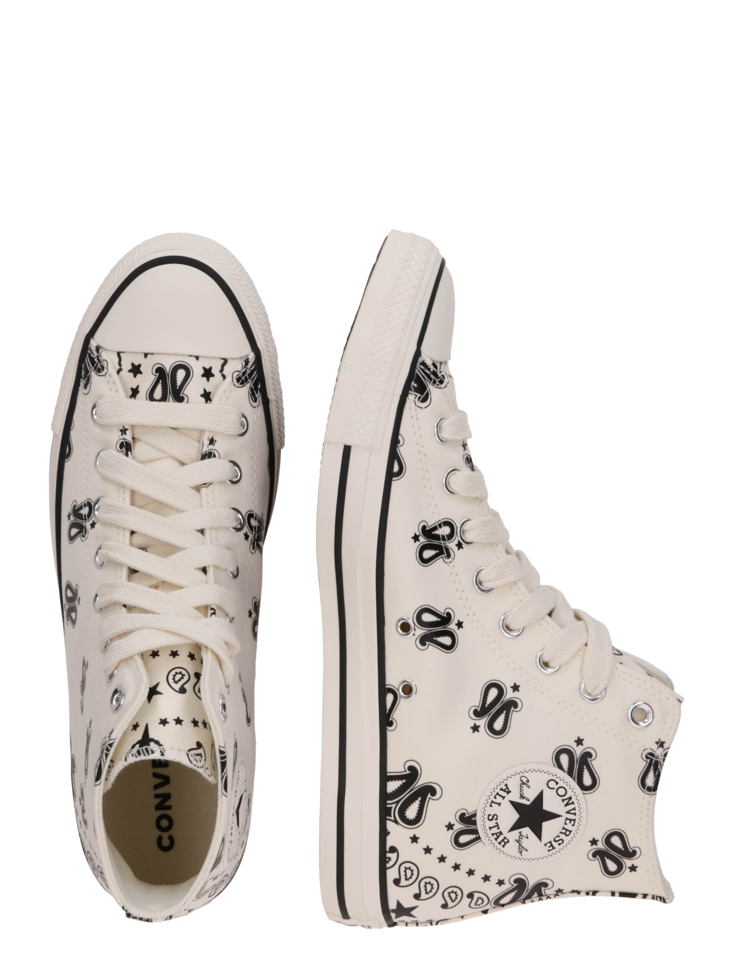 Sneaker înalt 'CTAS' de la CONVERSE pe alb