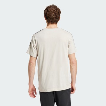 ADIDAS SPORTSWEAR - Camisa funcionais 'Essentials' em bege