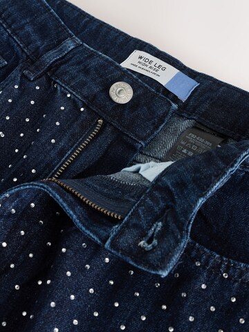 Next Široke hlačnice Kavbojke | modra barva