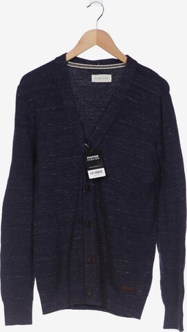 Pier One Sweater & Cardigan in XL in Blue: front