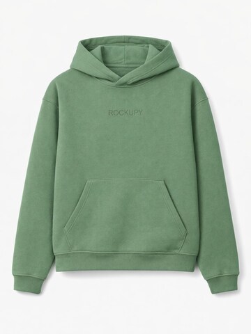 Rockupy Sweatshirt 'Andriel' in Green: front