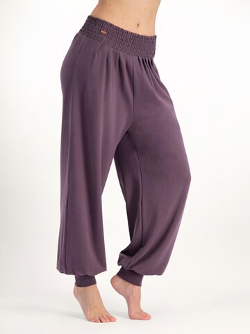 Urban Goddess Yoga & Activewear Loose fit Harem Pants 'Jaya Yoga Harembroek - Ash' in Purple